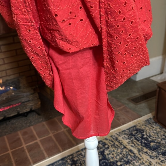 Old Navy fit and flair cami mini dress, smocking in back and adj. straps size L - Picture 10 of 16